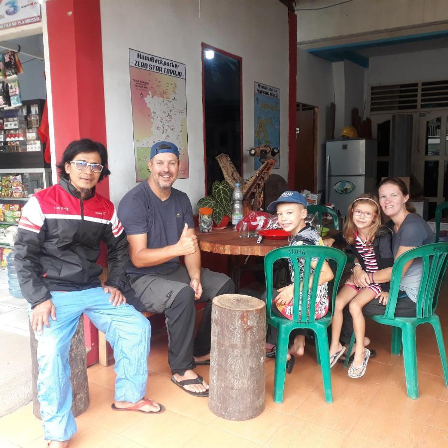 Отель Toraja Manubackpacker Рантепао Экстерьер фото